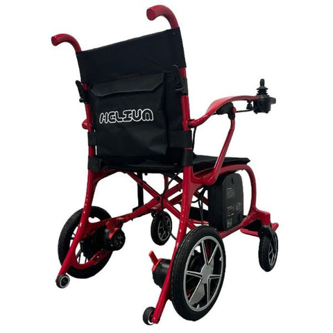 Helium Carbon Fiber Lightweight Folding Power Wheelchair