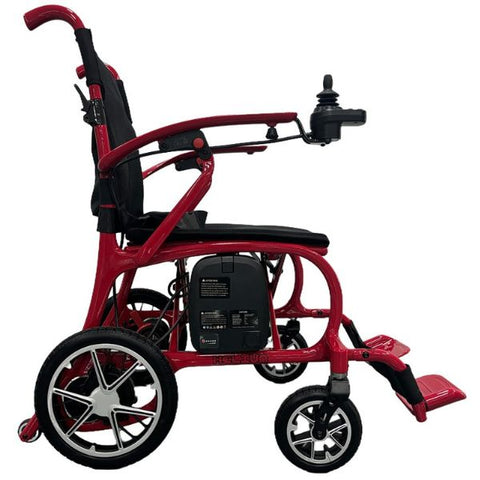 Helium Carbon Fiber Lightweight Folding Power Wheelchair