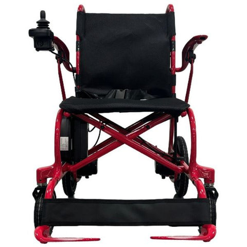 Helium Carbon Fiber Lightweight Folding Power Wheelchair