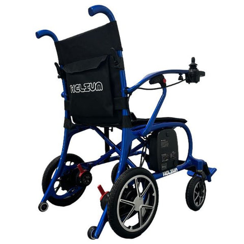 Helium Carbon Fiber Lightweight Folding Power Wheelchair