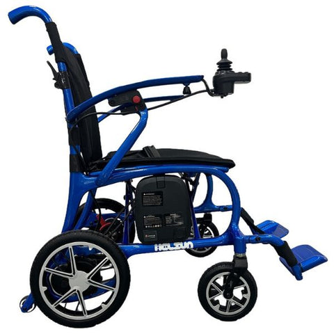 Helium Carbon Fiber Lightweight Folding Power Wheelchair