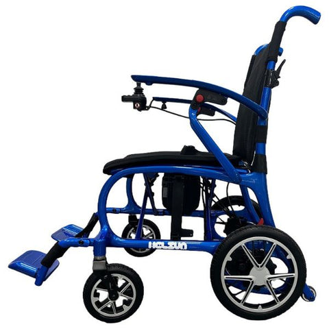 Helium Carbon Fiber Lightweight Folding Power Wheelchair