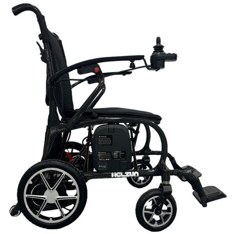 Helium Carbon Fiber Lightweight Folding Power Wheelchair