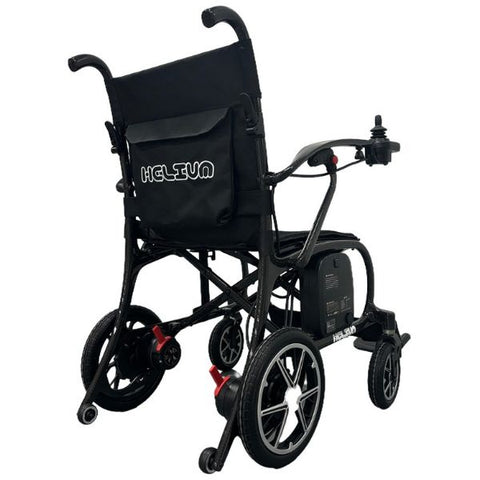 Helium Carbon Fiber Lightweight Folding Power Wheelchair