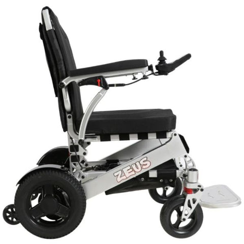 Zeus Heavy Duty Folding Power Wheelchair - 660 lbs Capacity