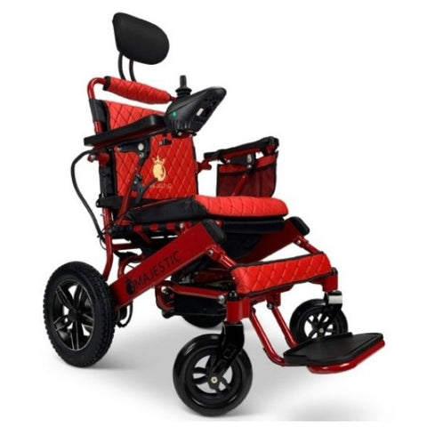 ComfyGo IQ-8000 Limited Edition Folding Power Wheelchair  Folding electric  wheelchair, Electric wheelchair, Powered wheelchair